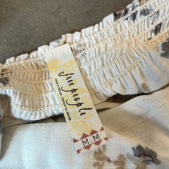 Free People Floral Print Top - Picture 8 of 10